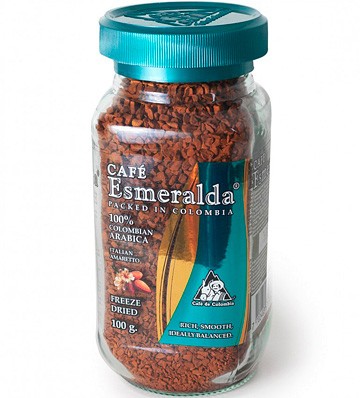 Cafe Esmeralda Итальянский Амаретто ароматизированный растворимый кофе 100 г