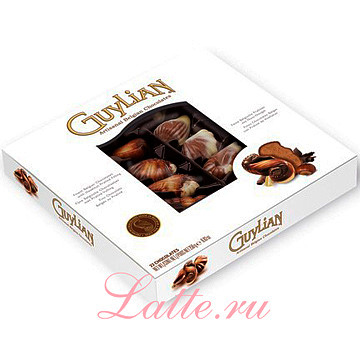 Guylian Морские Ракушки шоколадные конфеты коробка с окном 250 г