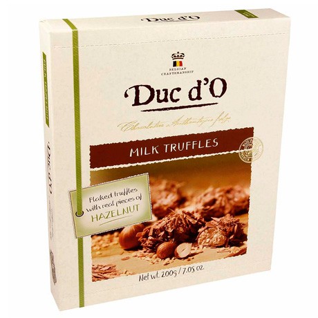 Duc d'O Трюфели Молочные с Фундуком конфеты шоколадные 200 г