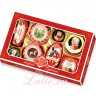 Reber Mozart Новогодний набор шоколадных конфет с окном 285 г