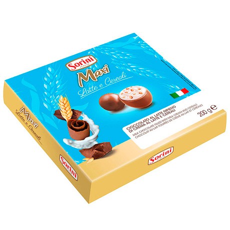 Sorini Maxi Вайт Бокс набор шоколадных конфет 200 г